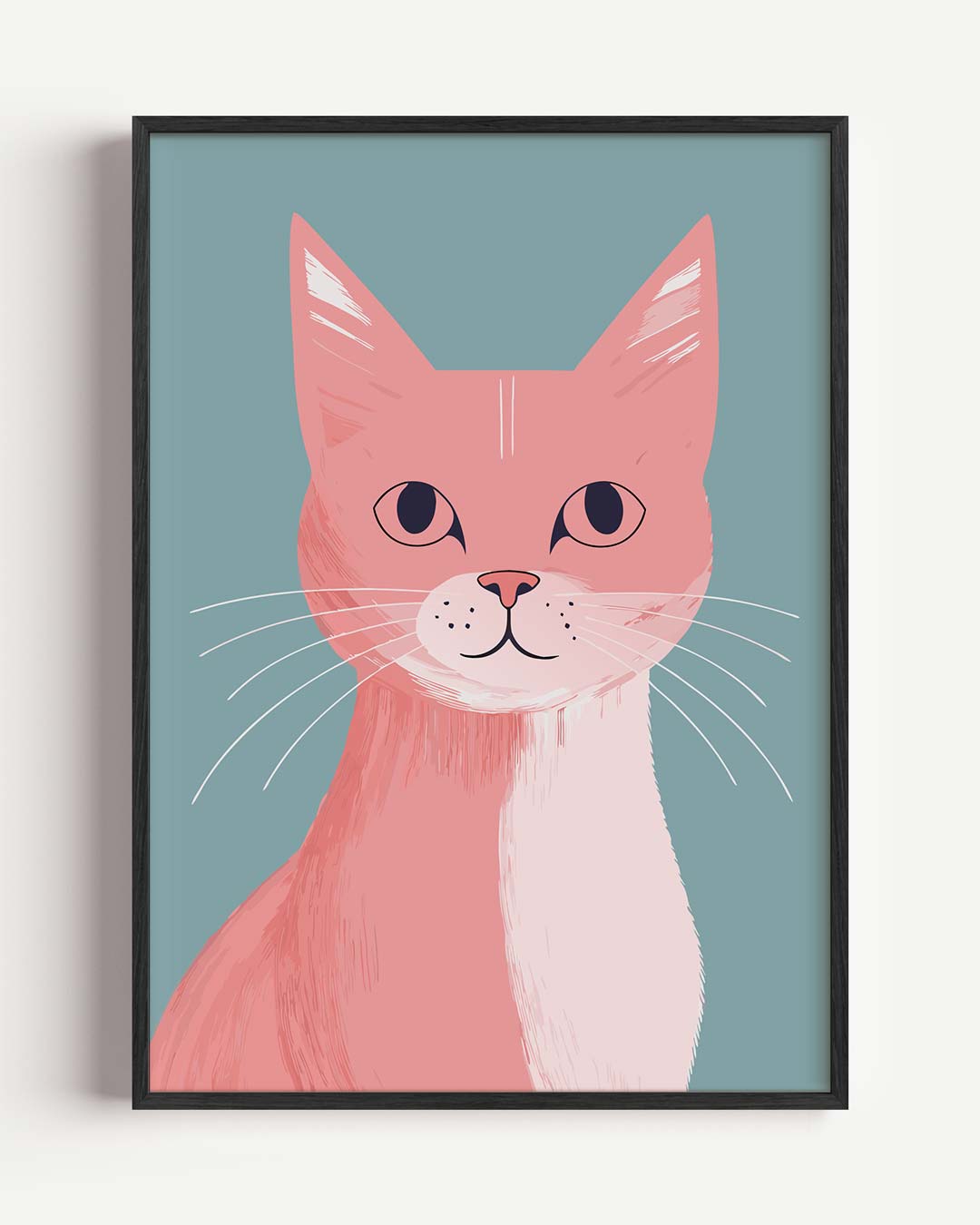 Stylish Kattenposter