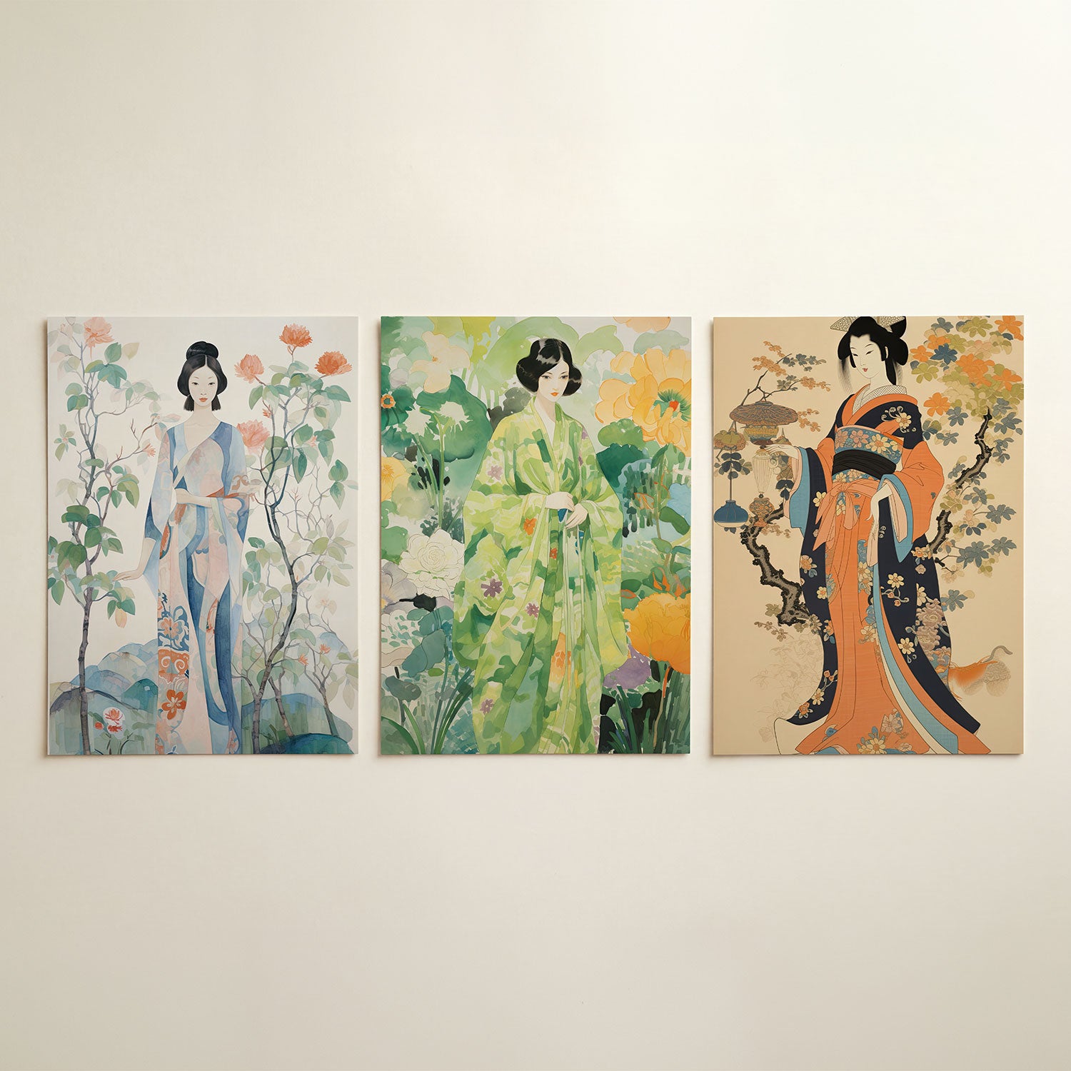 Natuurlijke elegantie Posterset