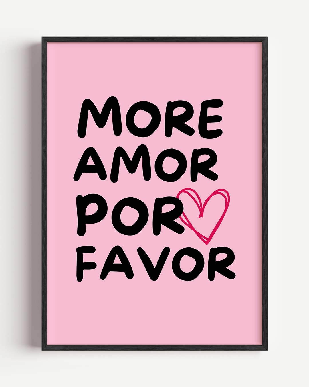 Meer Liefde Alsjeblieft Poster