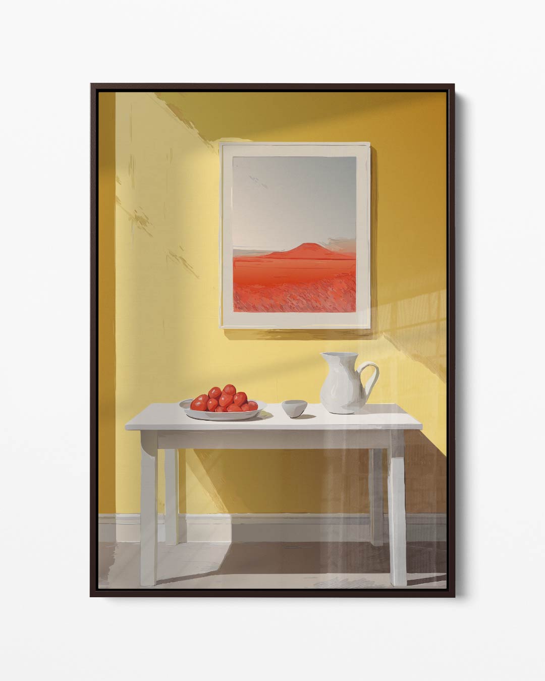 Zonovergoten Stil Leven Kunstwerk-canvas-dibond-plexiglas-wanddecoratie-WallArtistic