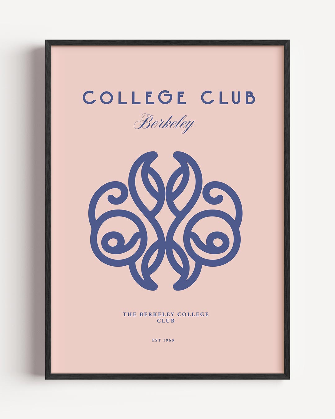 Elegant College Club Poster-WallArtistic