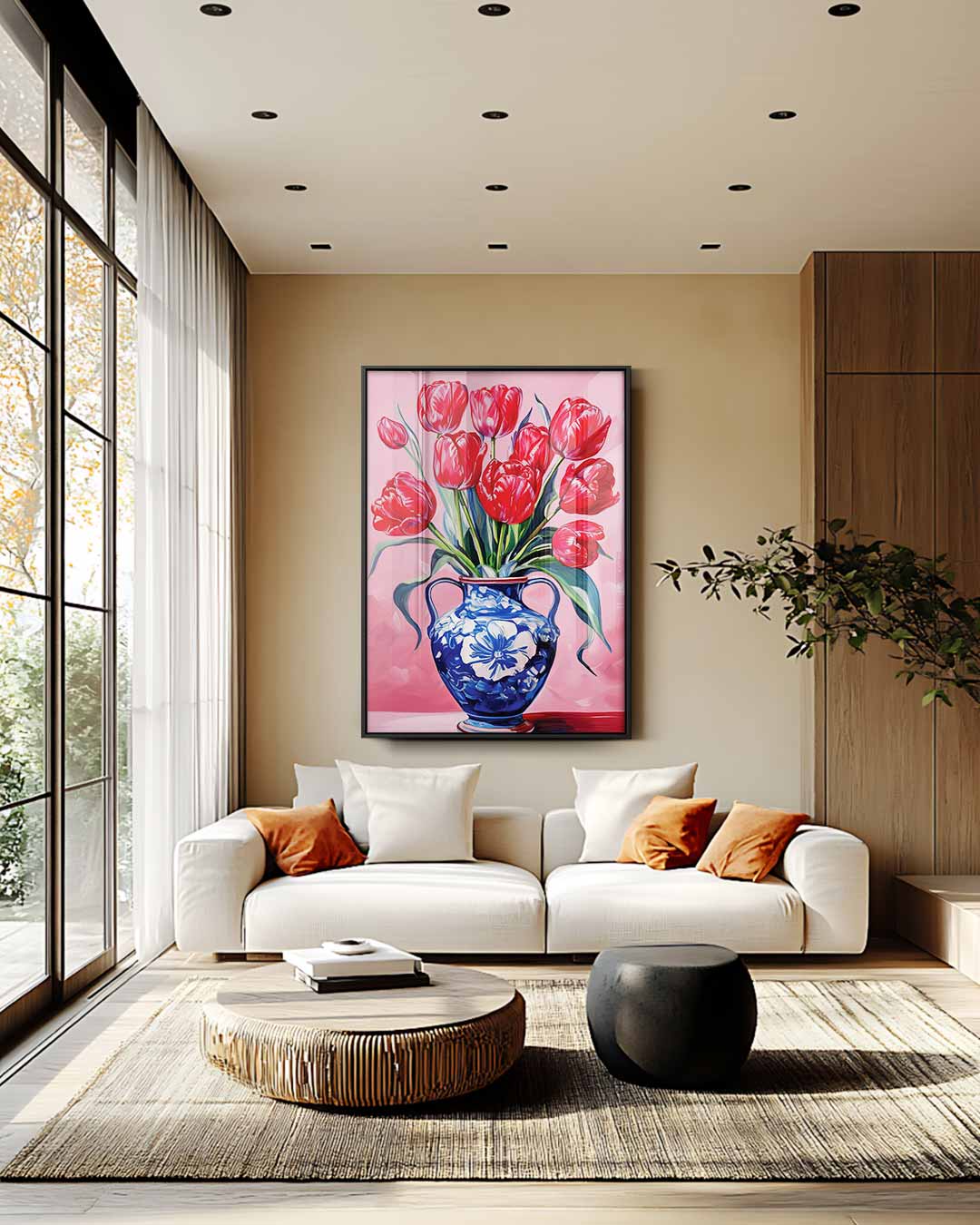 Abstract kunstwerk Kunstwerk-canvas-dibond-plexiglas-wanddecoratie-WallArtistic