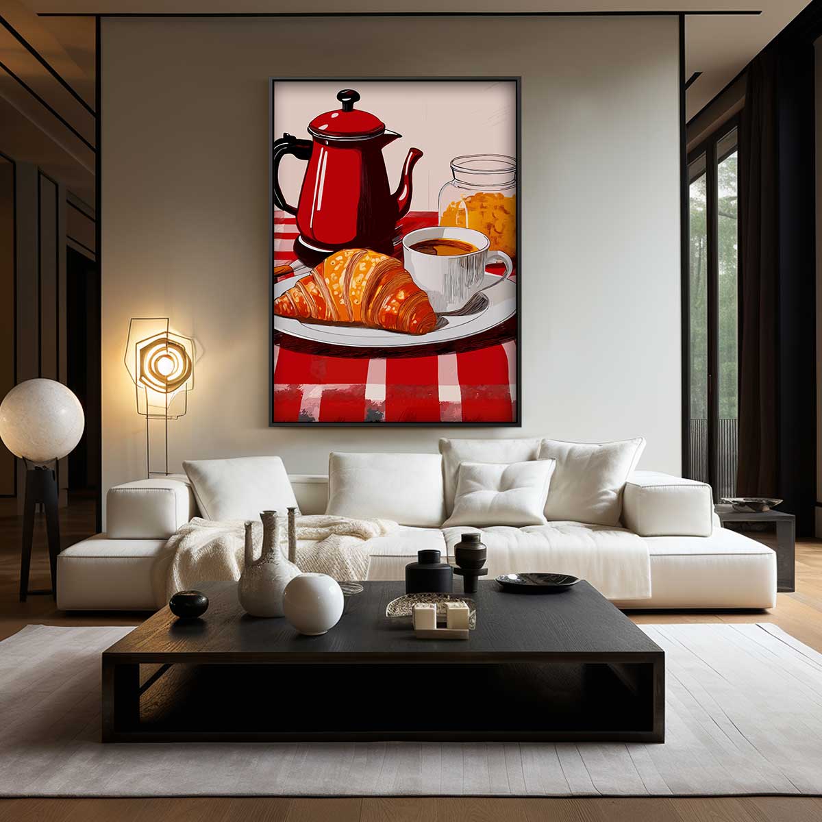 Ontbijtgeluk Kunstwerk-canvas-dibond-plexiglas-wanddecoratie-WallArtistic