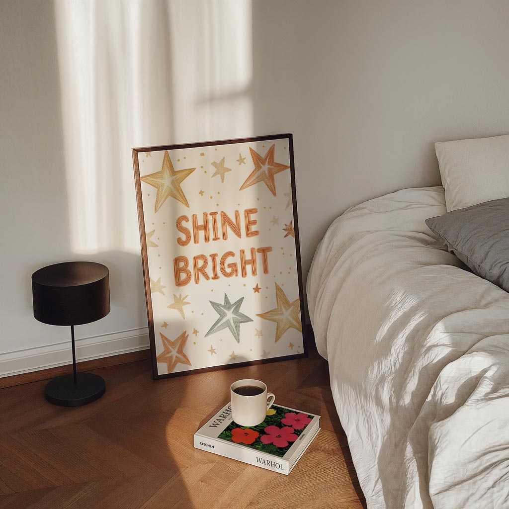 Shine Bright Sterrenposter