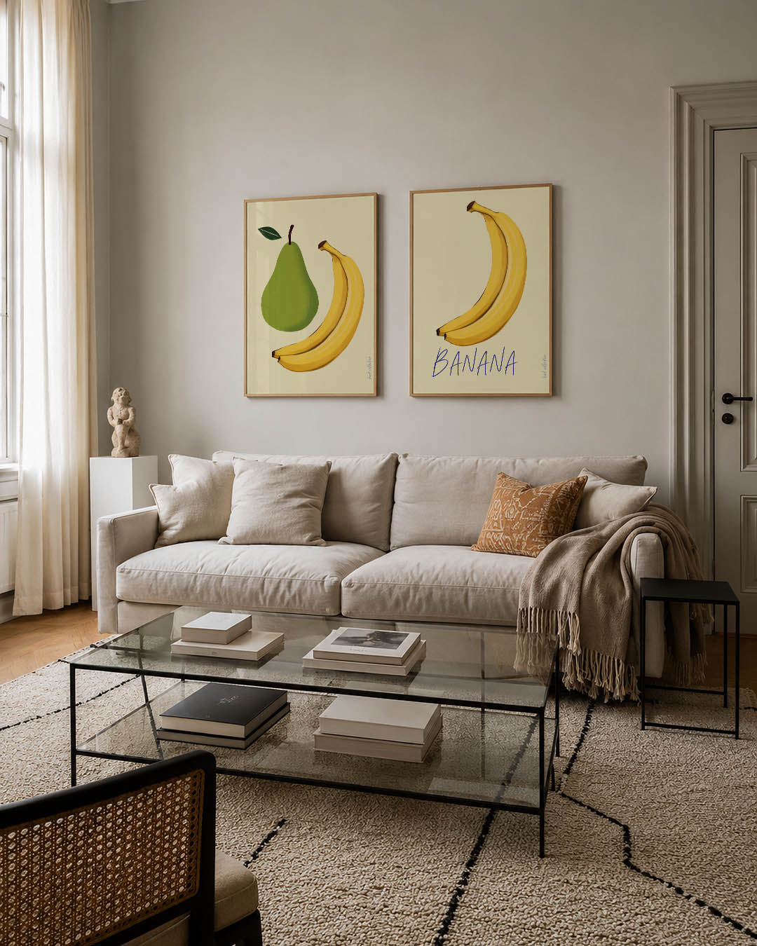 Fruitige vormen Posterset