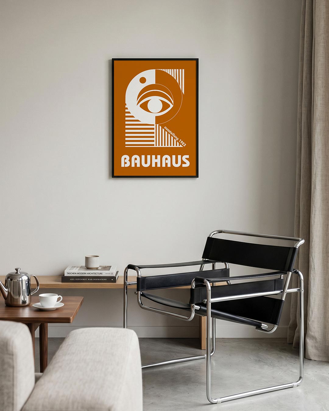 Oog en lijnen Poster