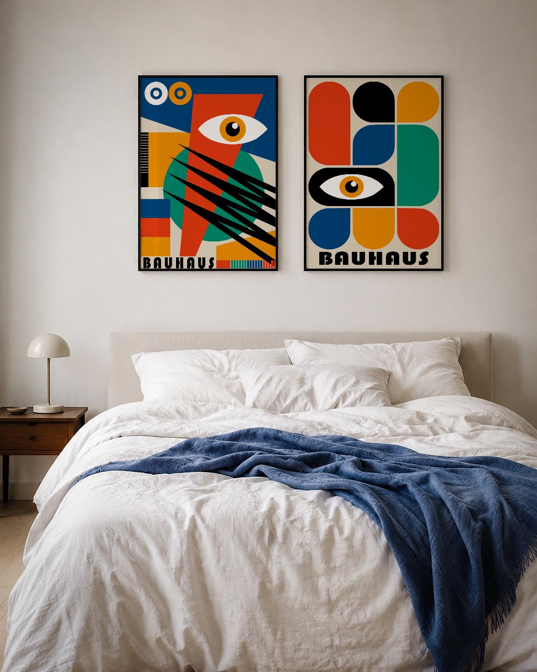 Kleurrijke vormen Posterset