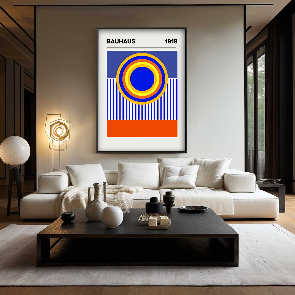 Bauhaus Stijl Poster Kunstwerk-canvas-dibond-plexiglas-wanddecoratie-WallArtistic