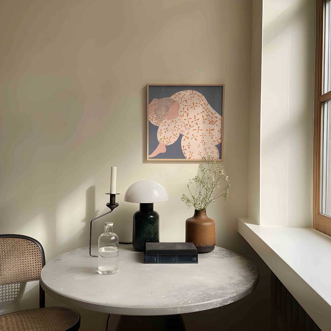 Figuur met patroon Poster