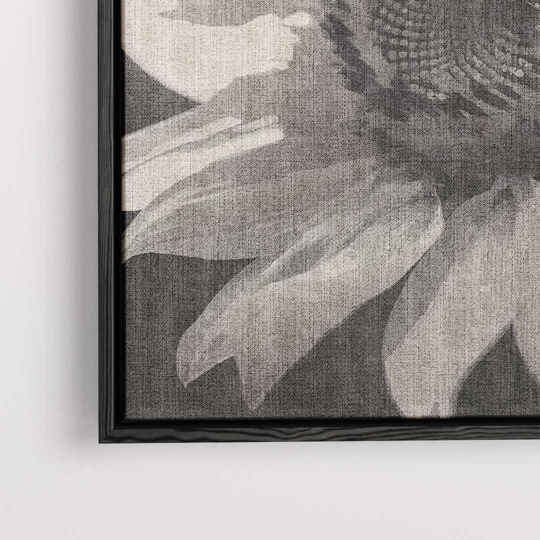 Zachte Zonnebloem Kunstwerk-canvas-dibond-plexiglas-wanddecoratie-WallArtistic