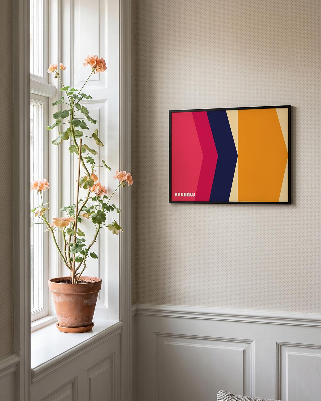 Vorm en kleurvlakken Poster