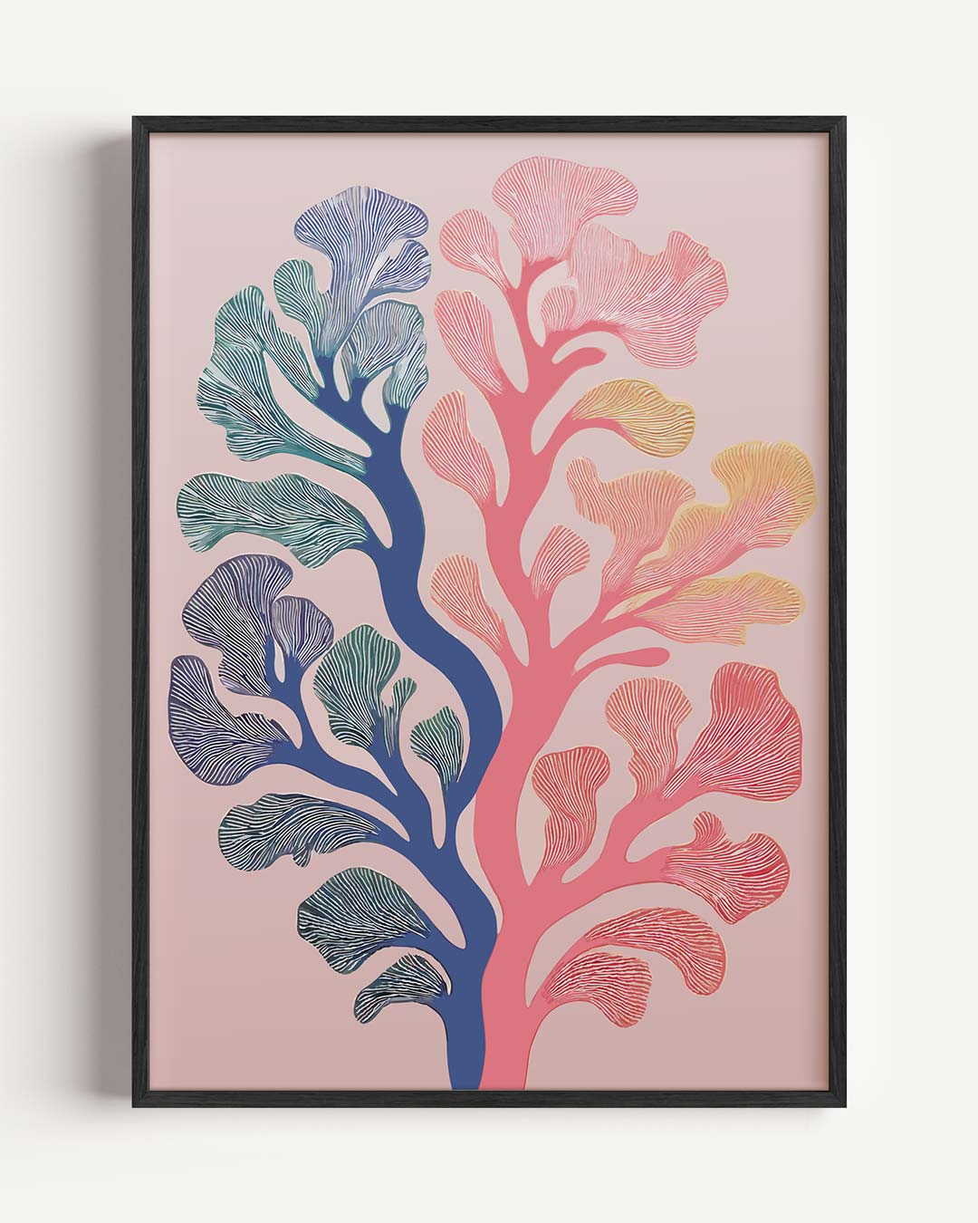 Abstracte Botanische Kunstposter