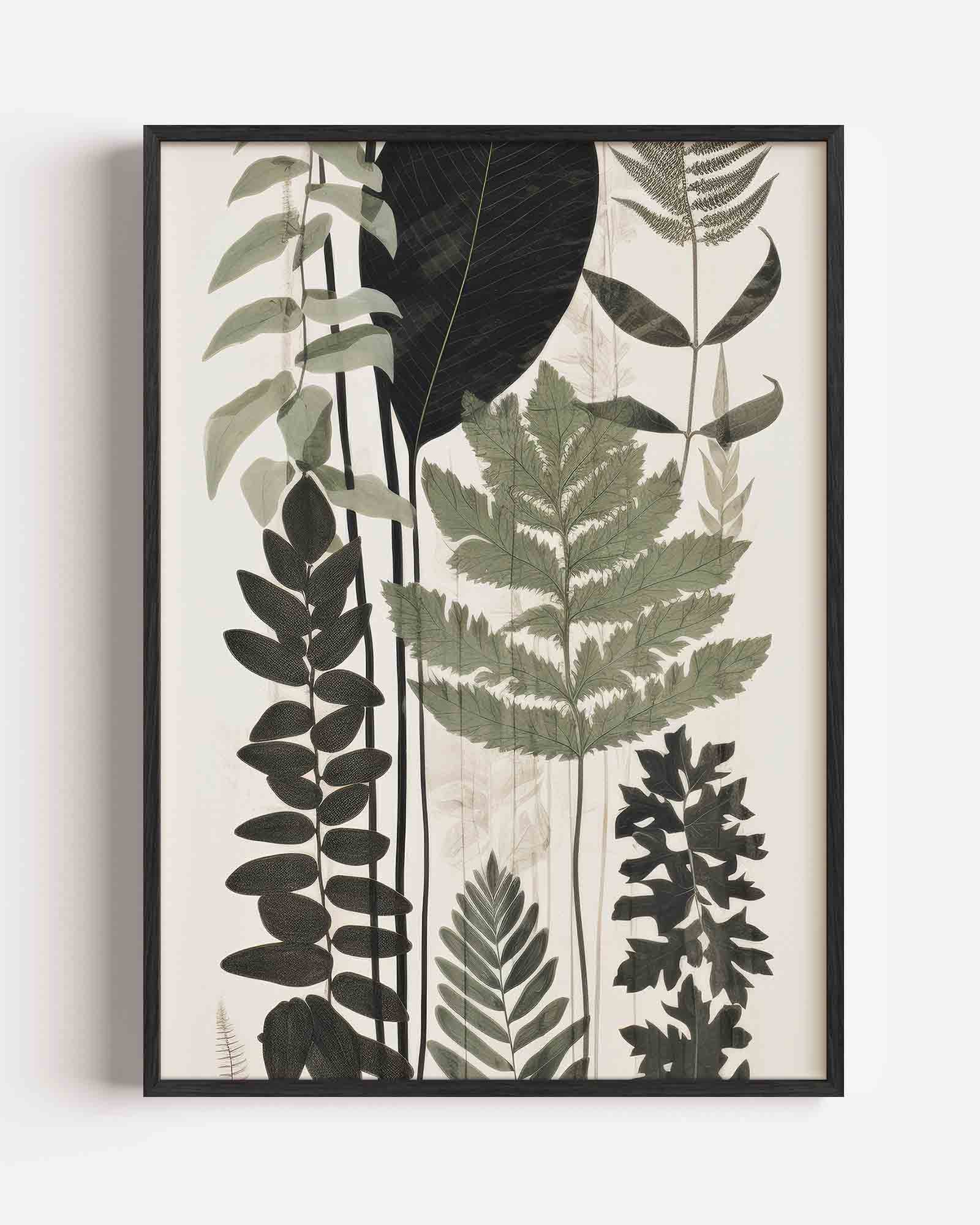 Groene bladeren Poster