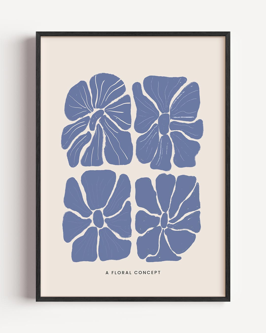 Bloemrijke Kunstposter-WallArtistic