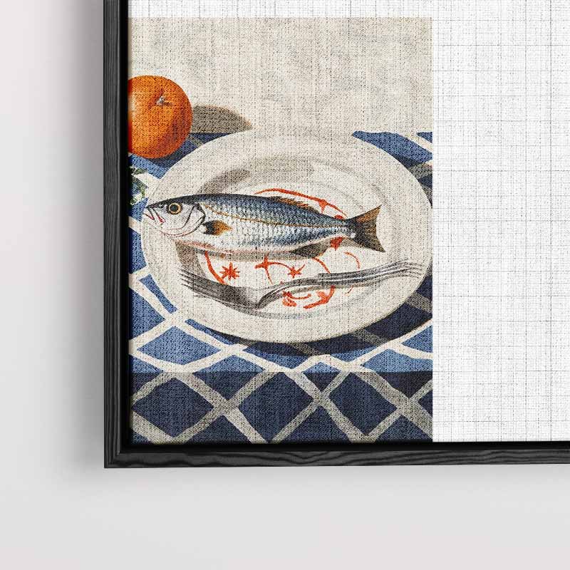 Zeevruchten Op Een Bord Kunstwerk-canvas-dibond-plexiglas-wanddecoratie-WallArtistic