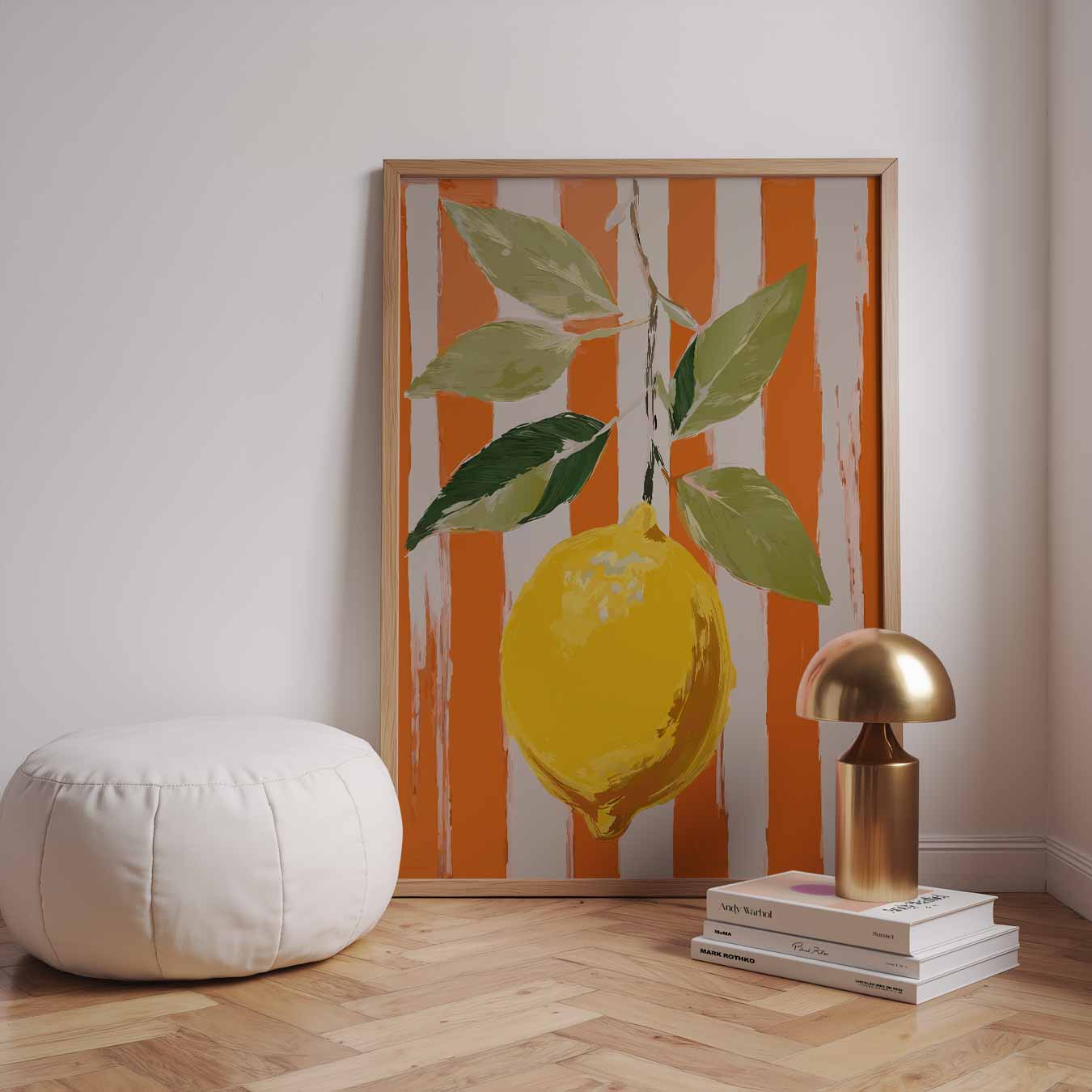 Sunny Lemon Art Poster