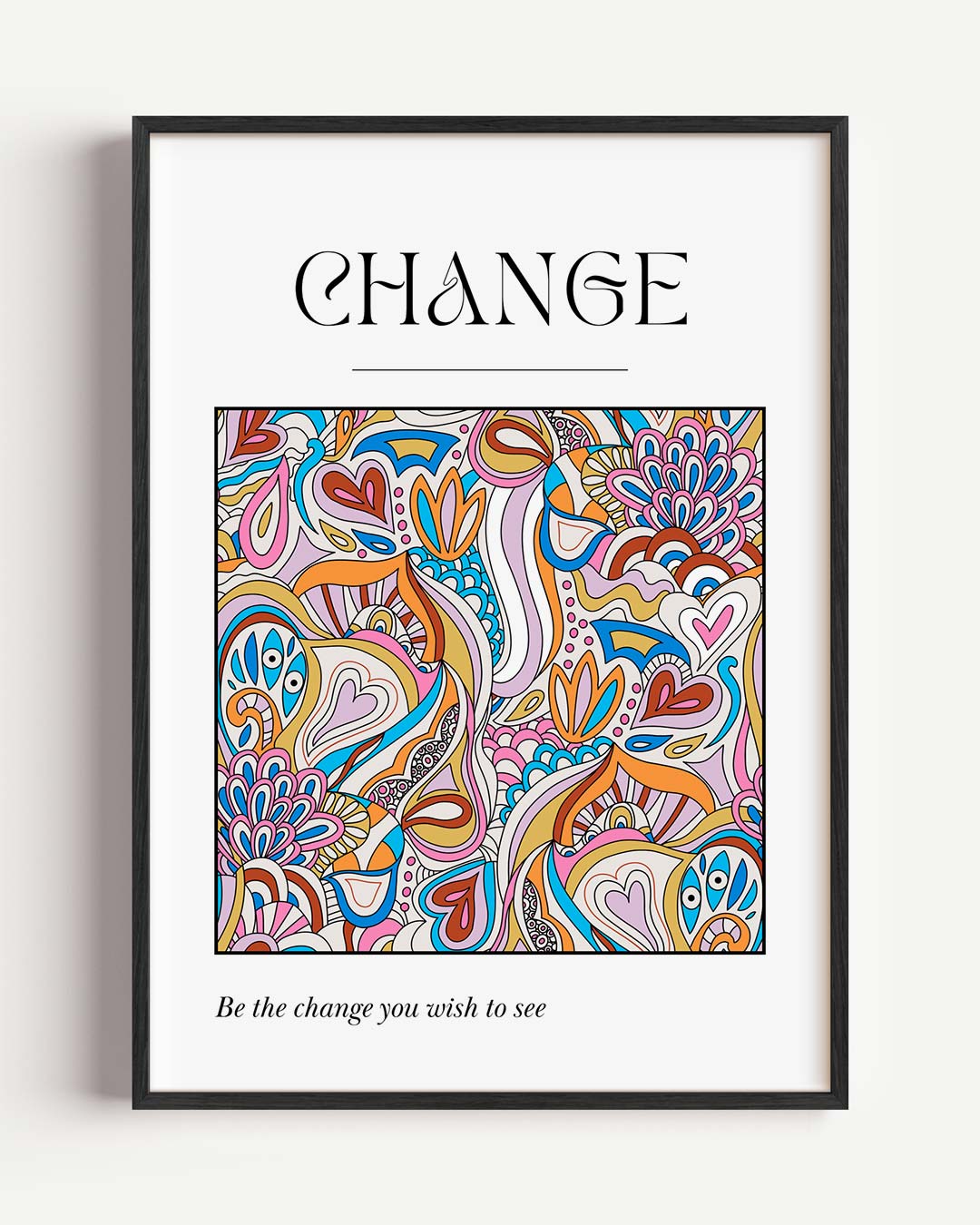 Change Inspiratieposter