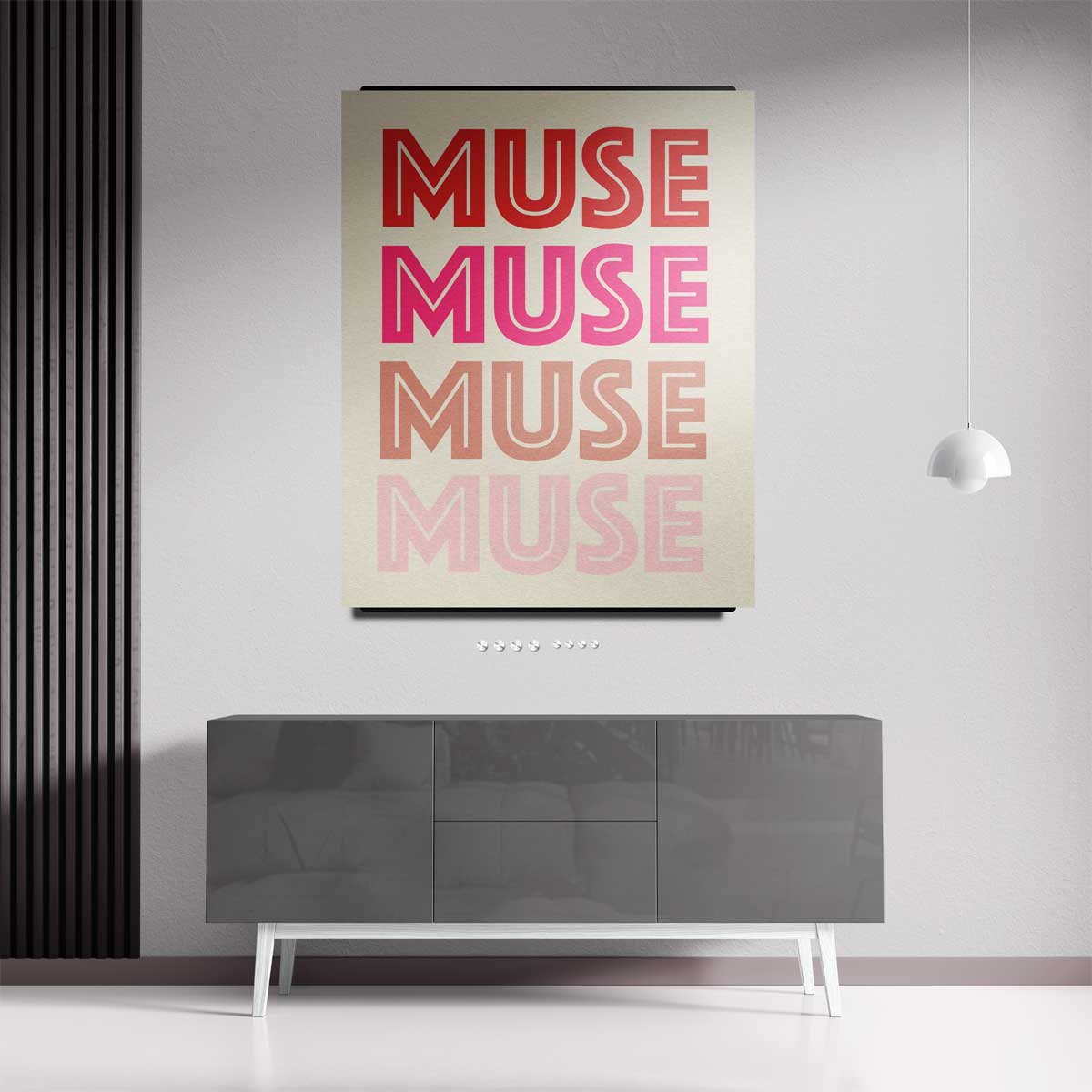 Kleurrijke Inspiratie MUSE Poster
