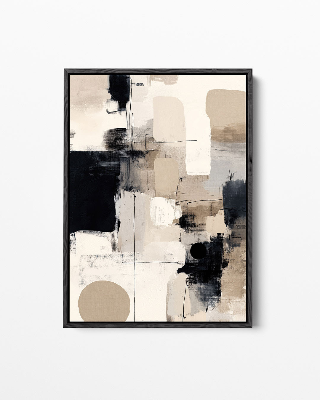 Geometrische compositie Kunstwerk
