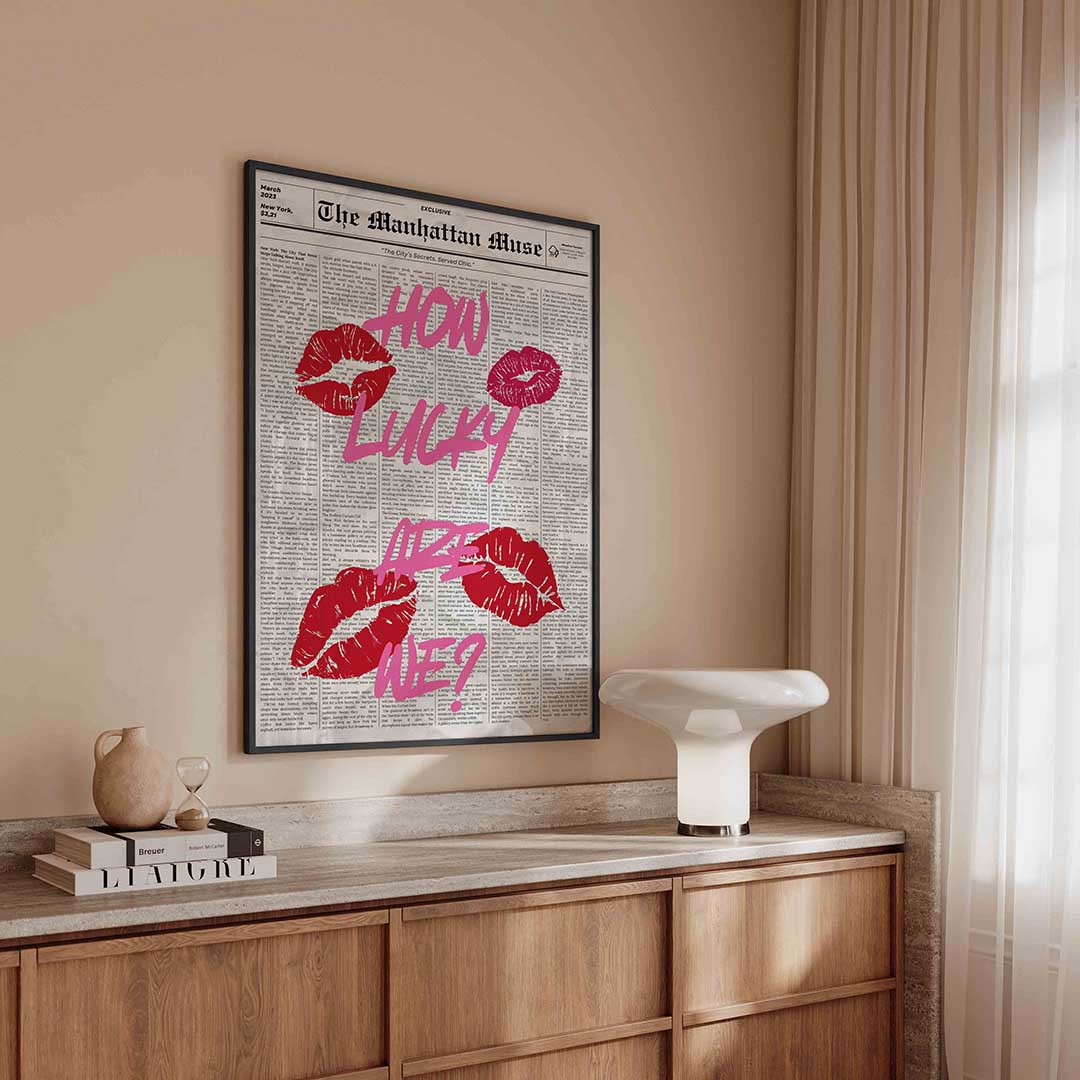 How lucky are we Poster