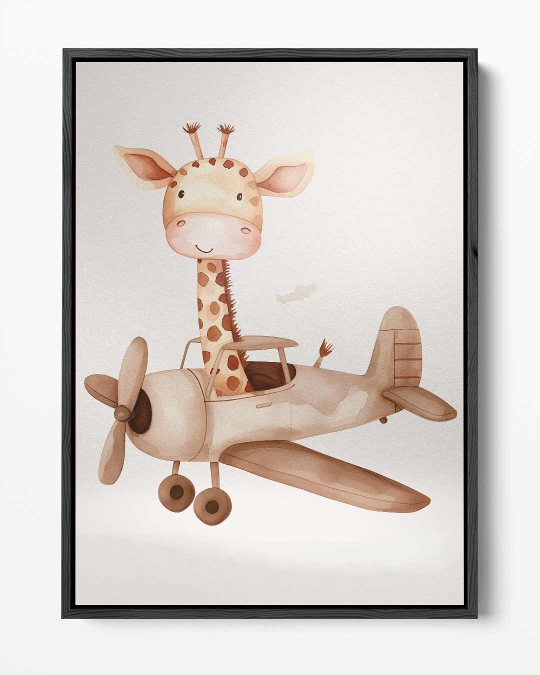 Luchtige Giraffevlieger Kunstwerk-canvas-dibond-plexiglas-wanddecoratie-WallArtistic