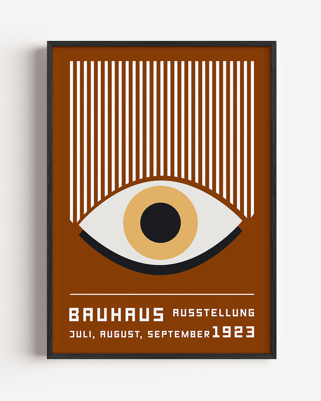 Oog en lijnen Poster