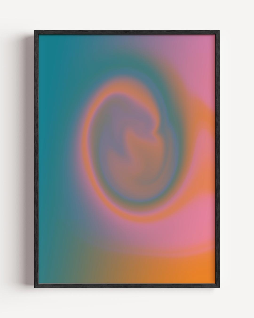 Kleurrijke Swirl Dromenvanger Poster-WallArtistic