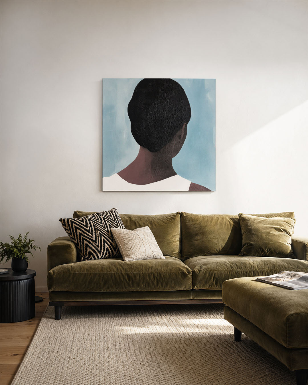 Stille reflectie Kunstwerk