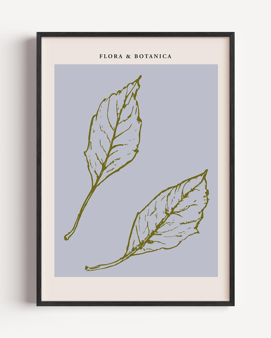 Botanische Blaadjes Poster-WallArtistic
