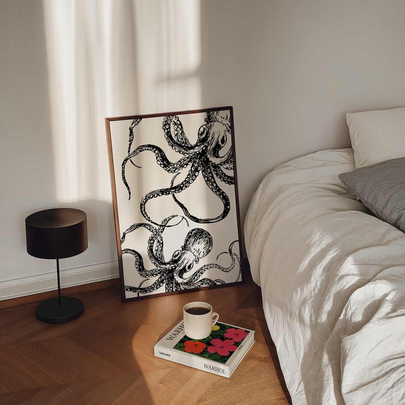 Octopus Elegantie Poster