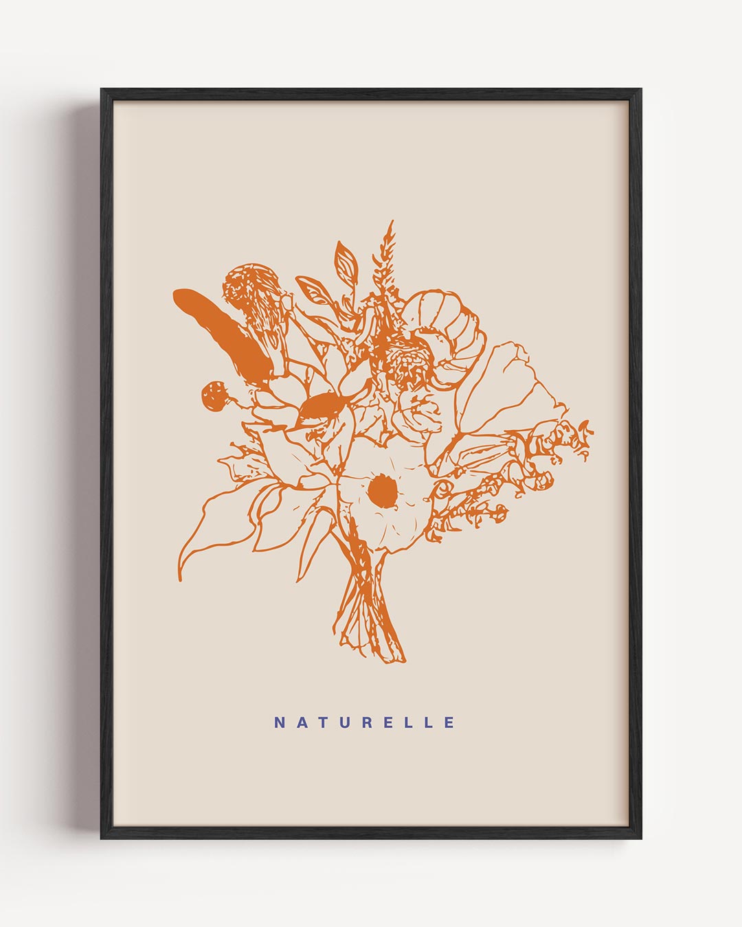 Bloemenpracht Naturelle Poster-WallArtistic
