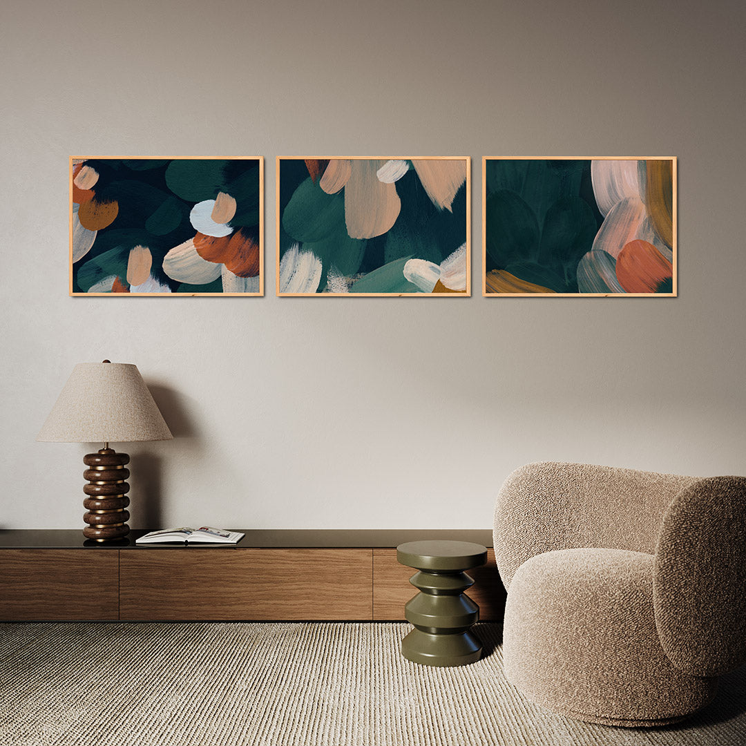 Vormenspel en kleuren Posterset