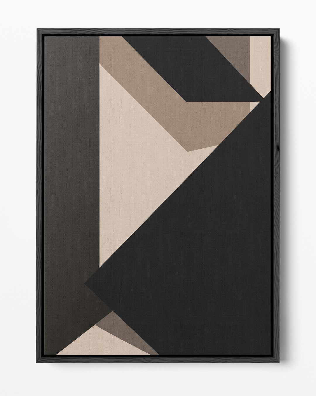 Abstracte Geometrische Compositie Kunstwerk-canvas-dibond-plexiglas-wanddecoratie-WallArtistic