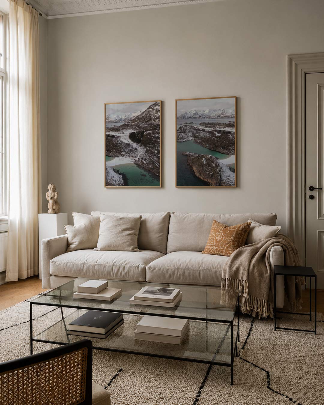 Natuurlijke harmonie Posterset
