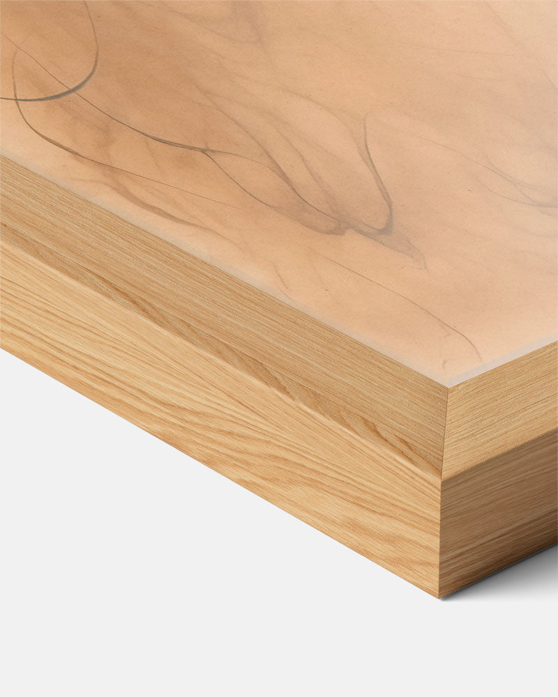 Elegante Abstracte Krulposter-WallArtistic
