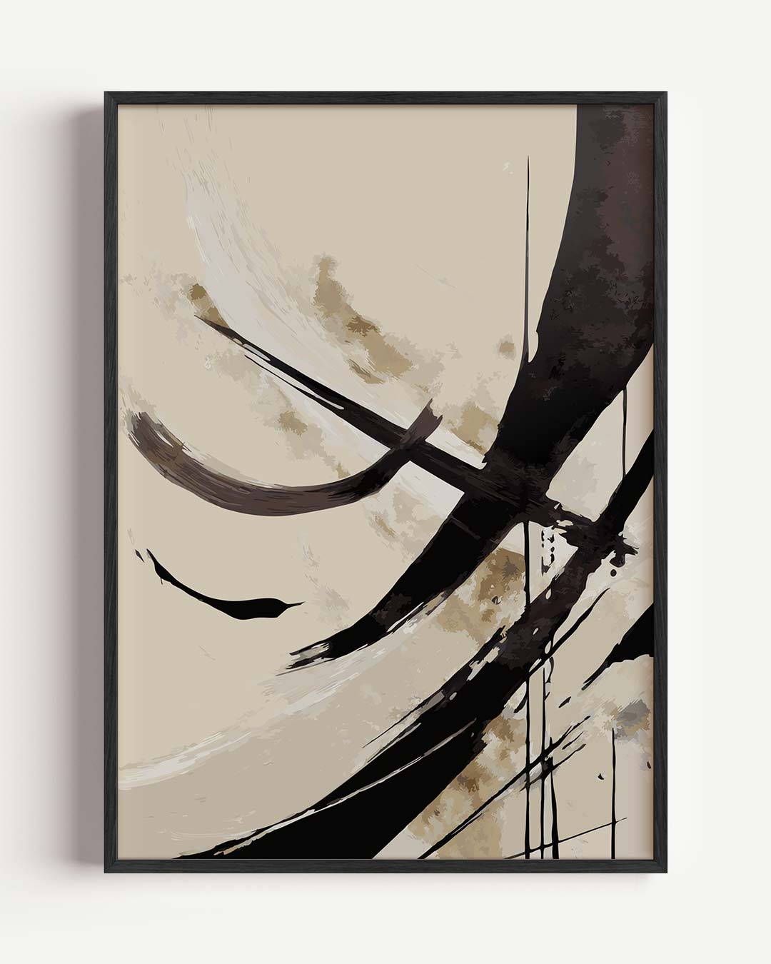 Abstracte Elegantie Poster