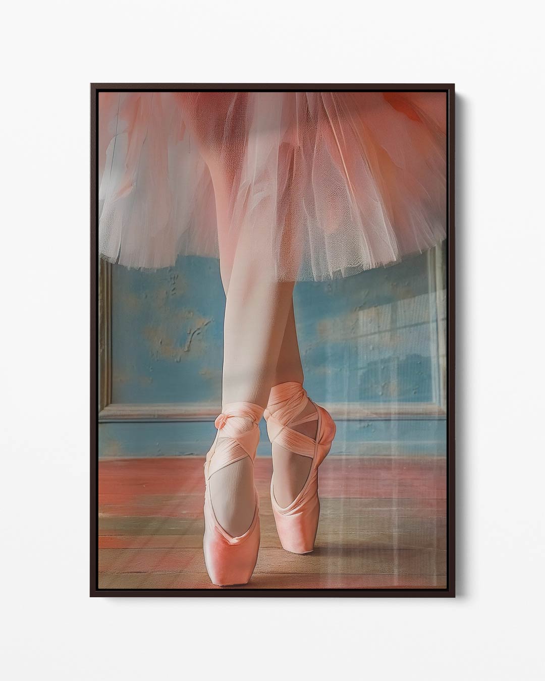 Elegantie in Ballet Kunstwerk-canvas-dibond-plexiglas-wanddecoratie-WallArtistic