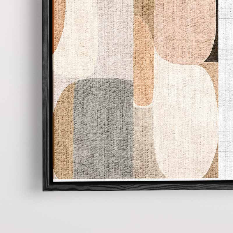 Aards Verlangen - Abstracte Harmonie in Kleur Kunstwerk-canvas-dibond-plexiglas-wanddecoratie-WallArtistic