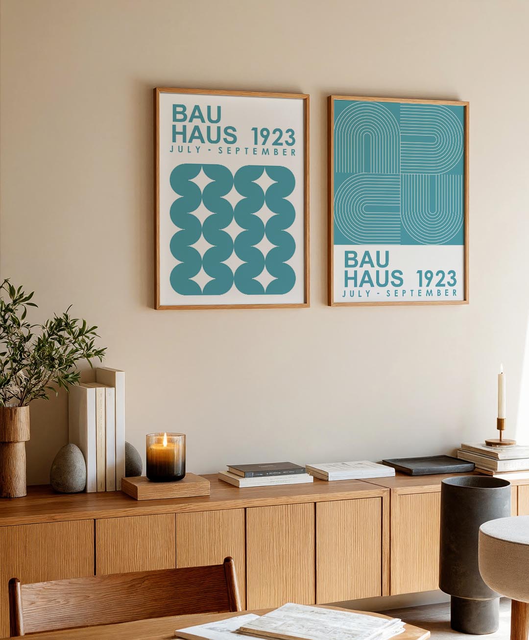 Vormenspel en ritme Posterset