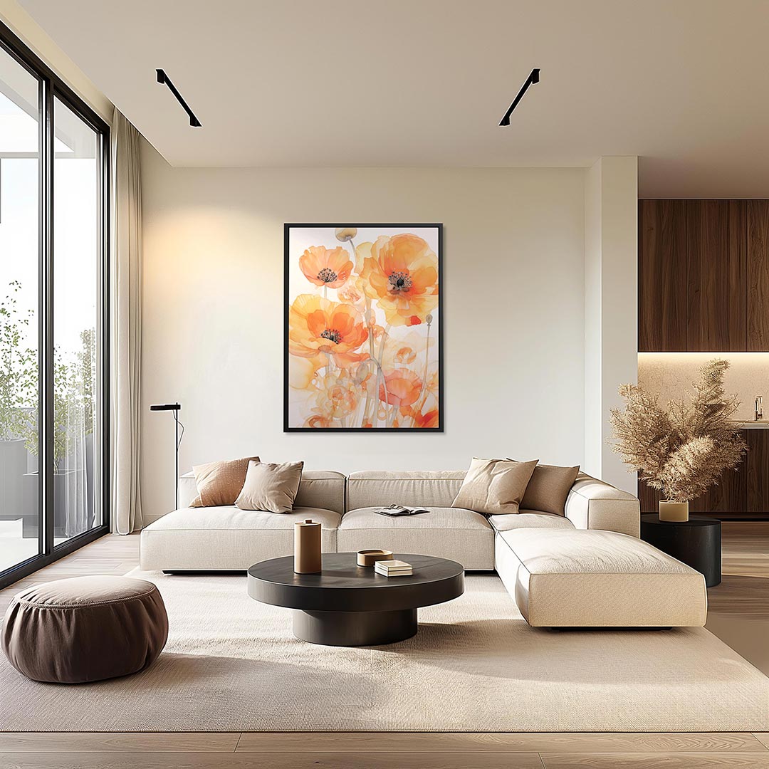 Bloemrijke compositie Kunstwerk
