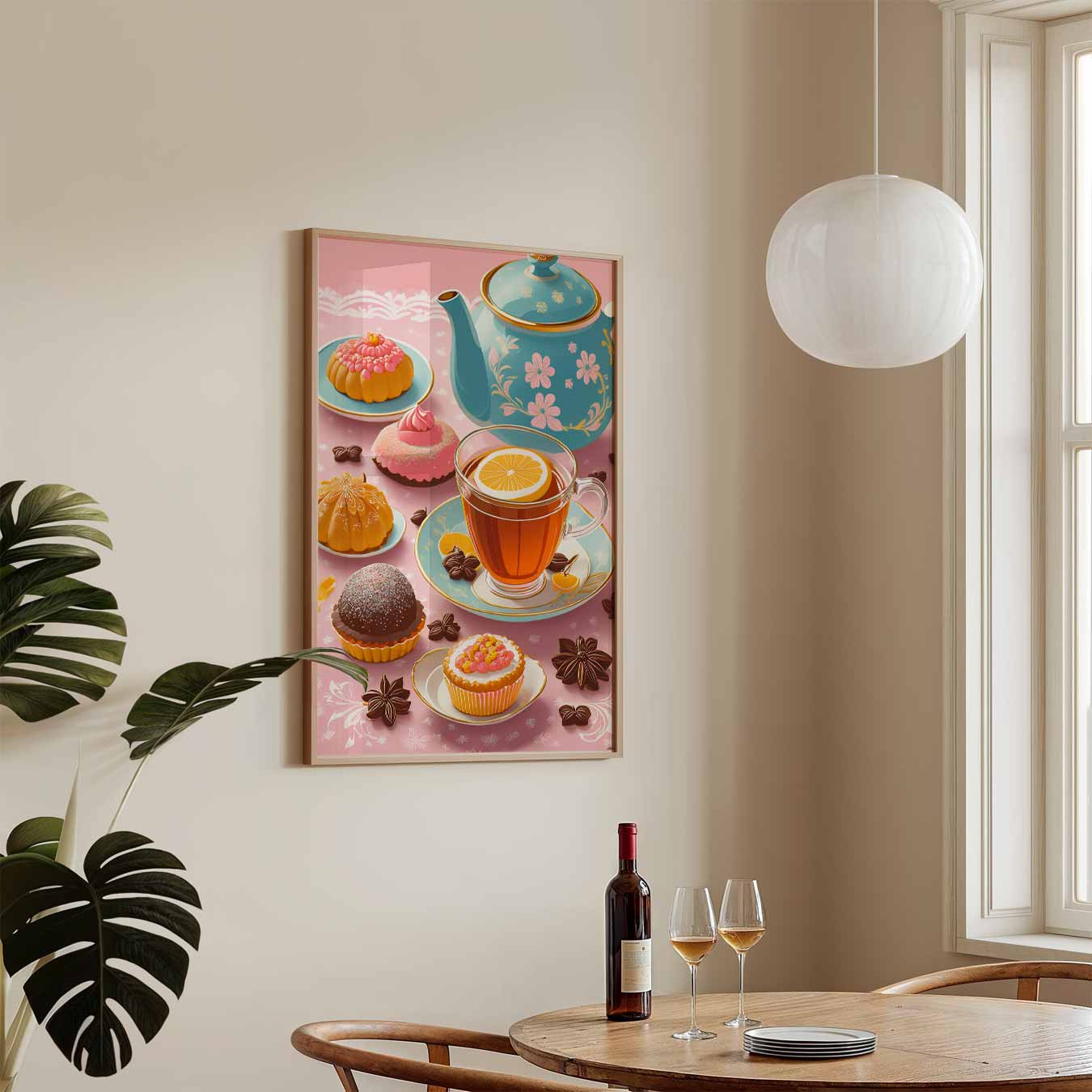 Vintage High Tea Poster