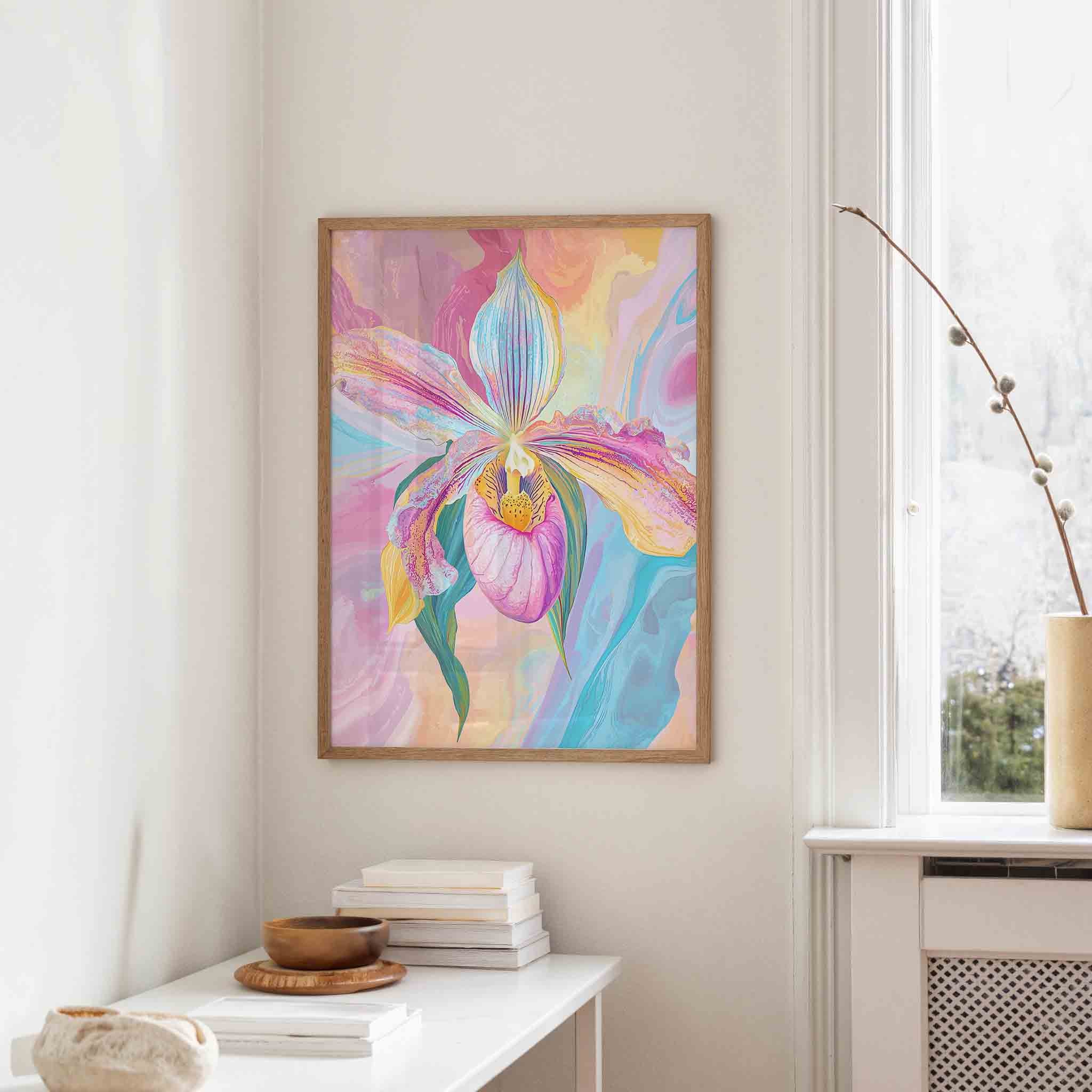 Orchidee in pastel Poster