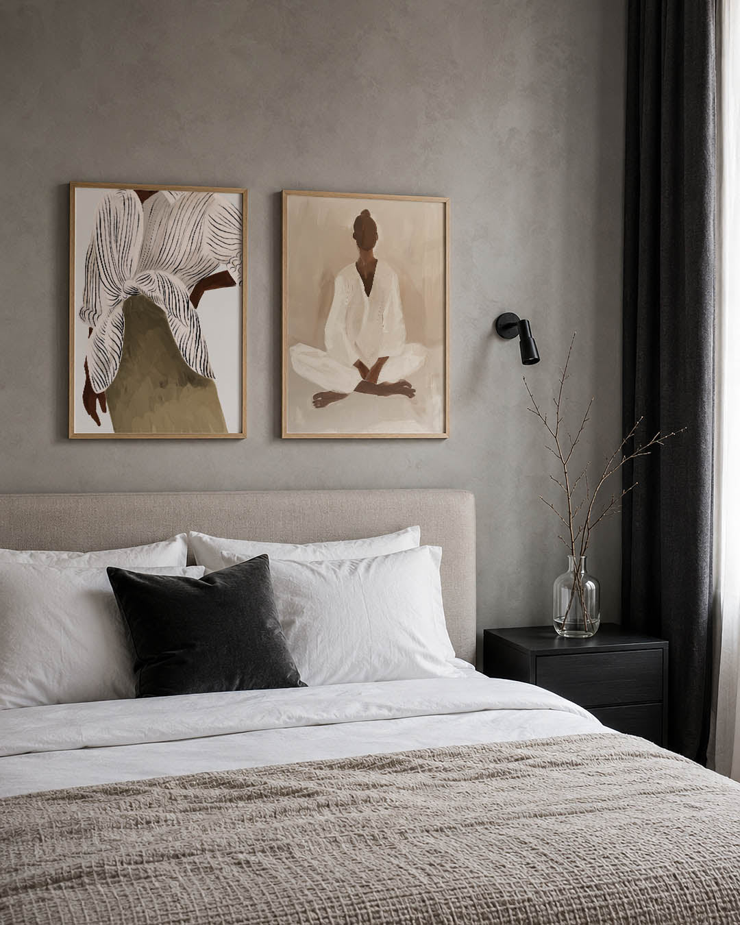 Gestreepte harmonie Posterset