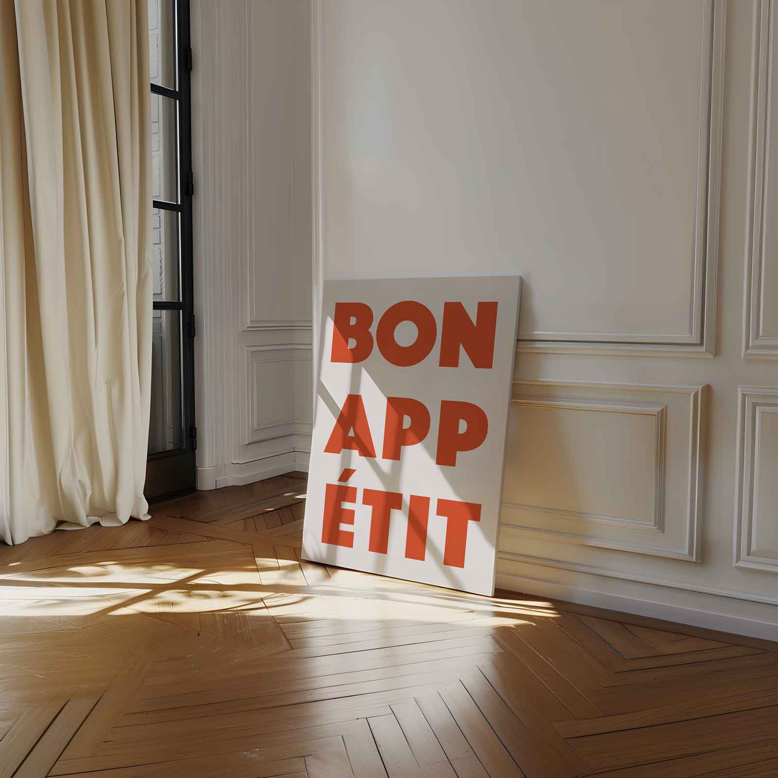 Bon Appétit Typografie Poster