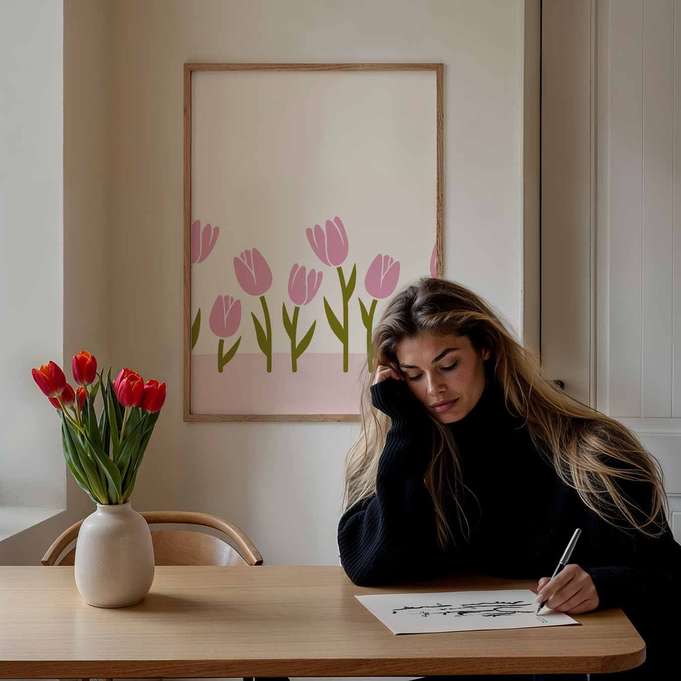 Tulpenliefde Poster