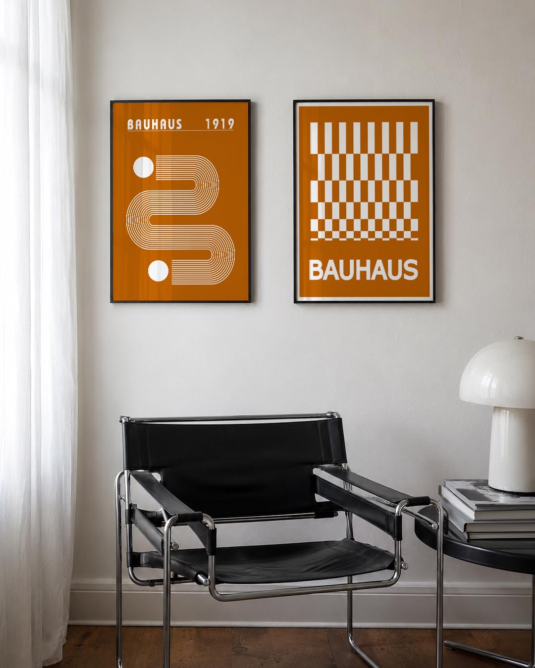 Lijnen en vlakkenspel Posterset