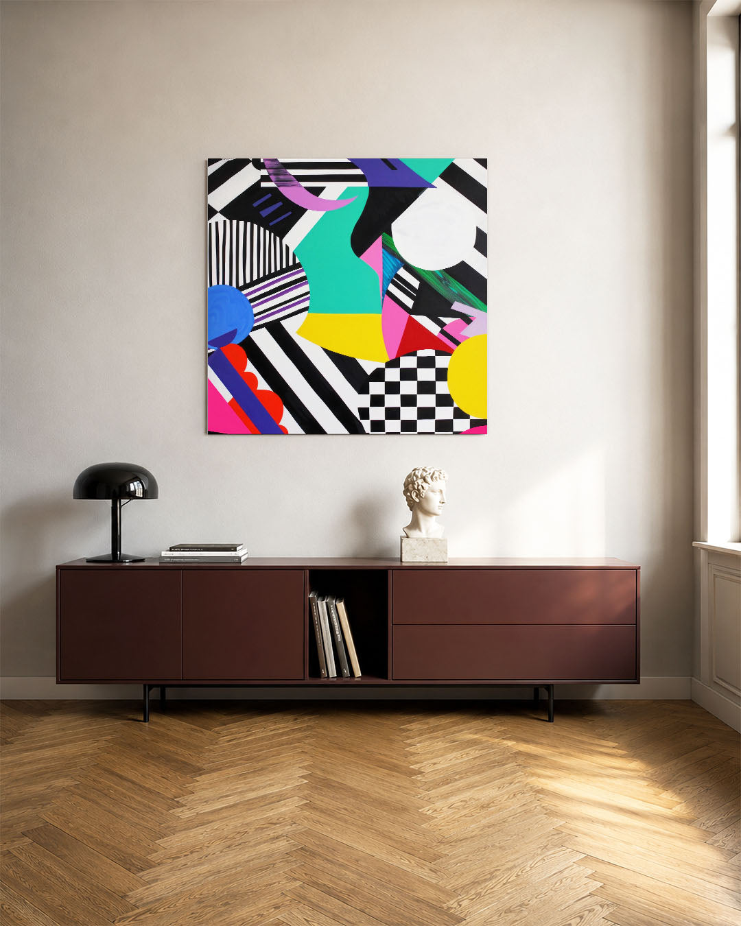 Dynamische geometrie Kunstwerk