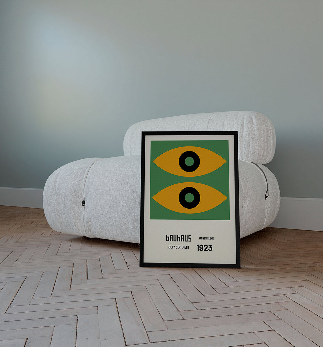 Oogvormen en kleur Poster