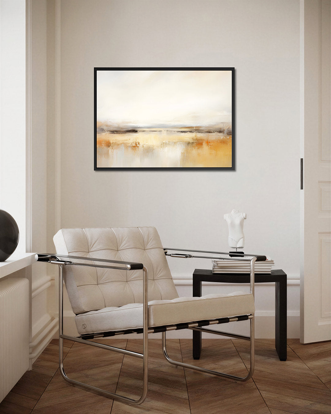Zachte horizon Kunstwerk