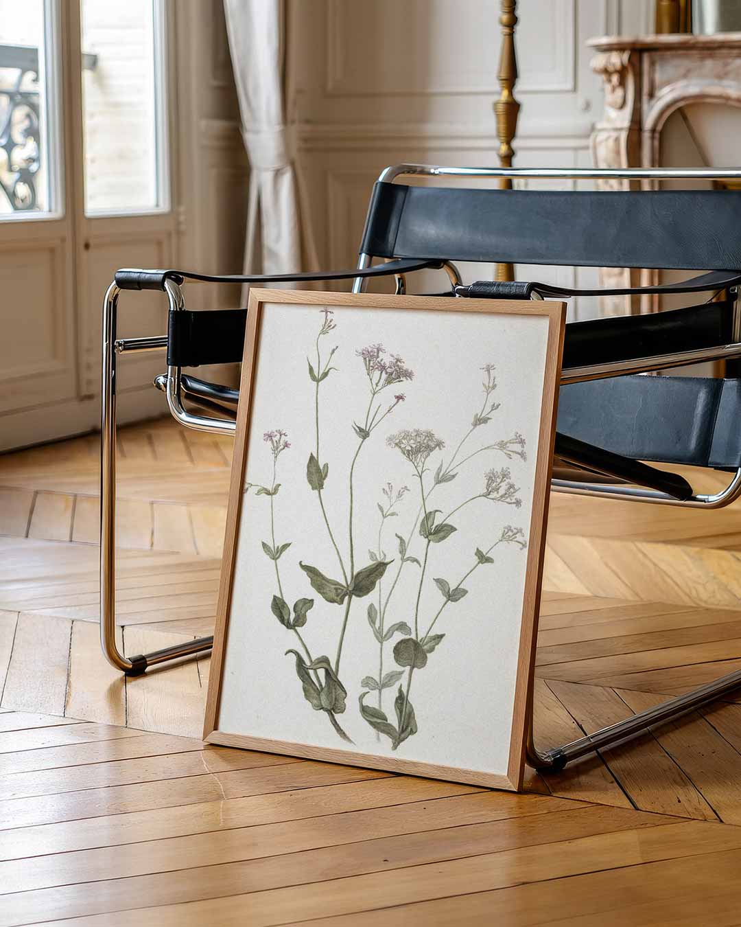 Botanische Bloemenposter